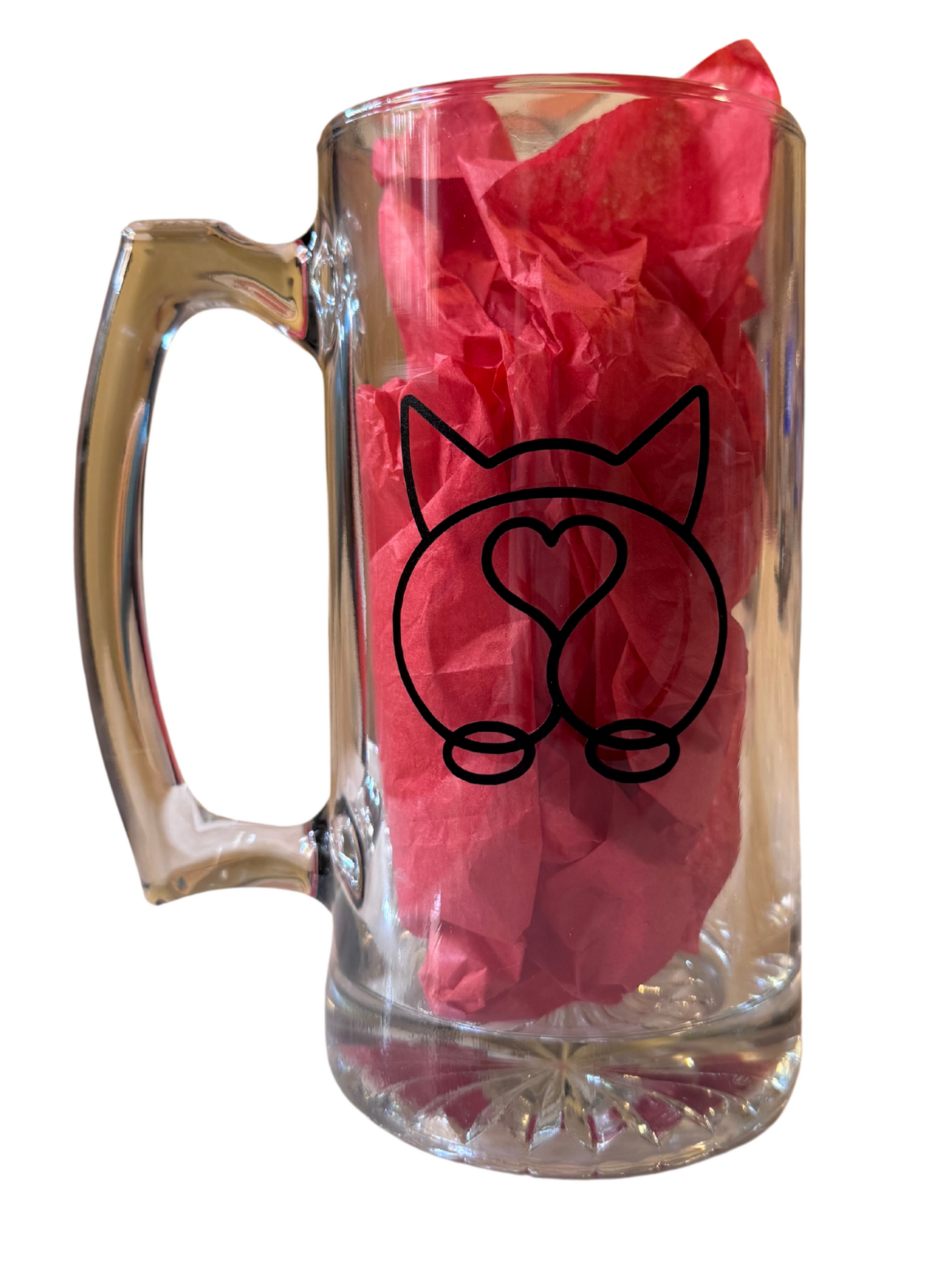 🍺 Big Fluffin’ Beer Mug – 32oz
