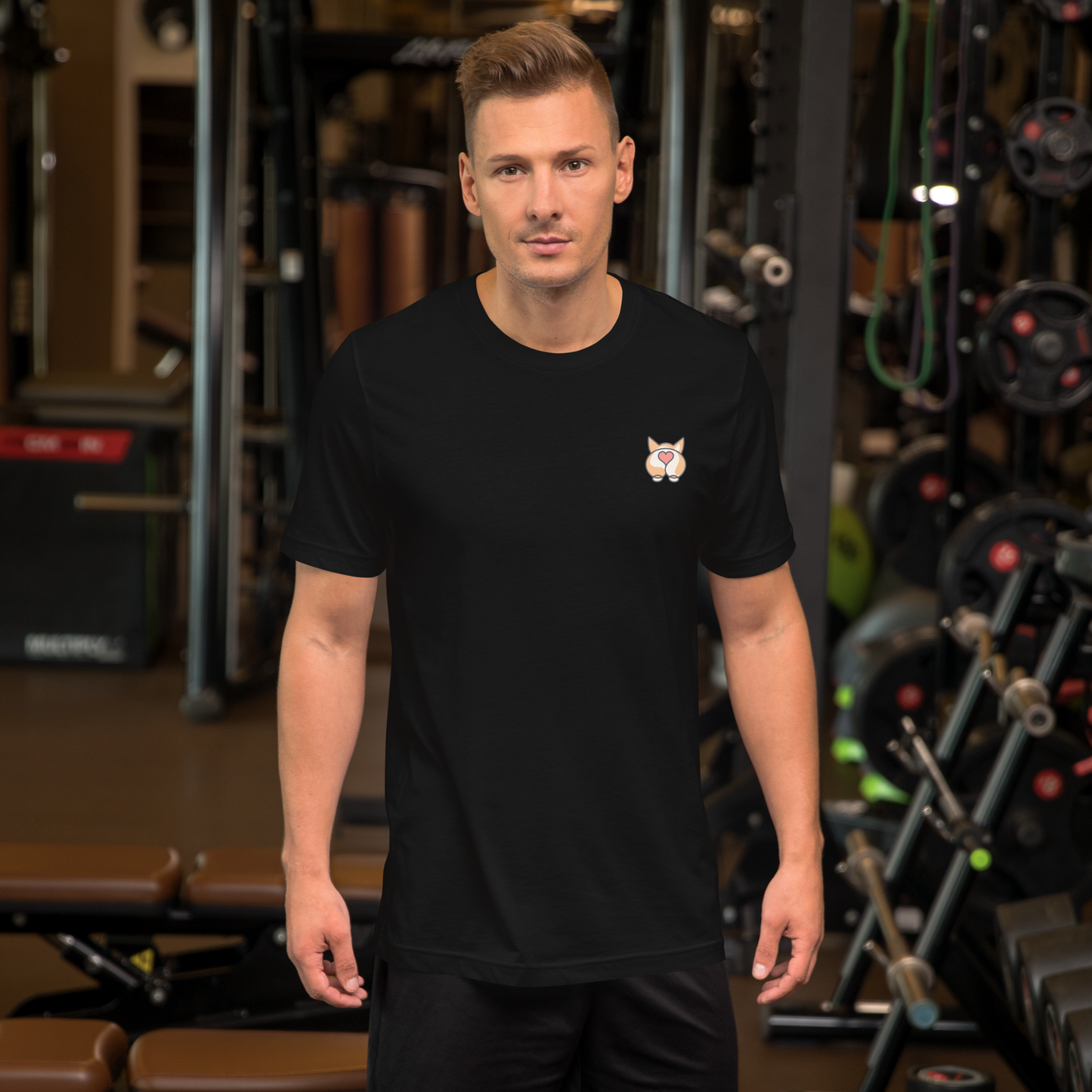 Mother Fluffers Black Tee – Booty in the front, Business in the back